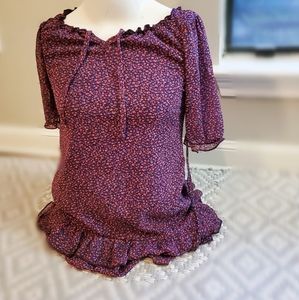 Gathered Neck Dress